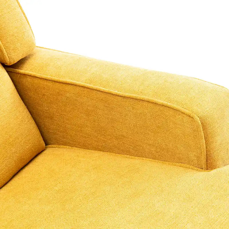Modern 33.8 Tufted Rocking Chair