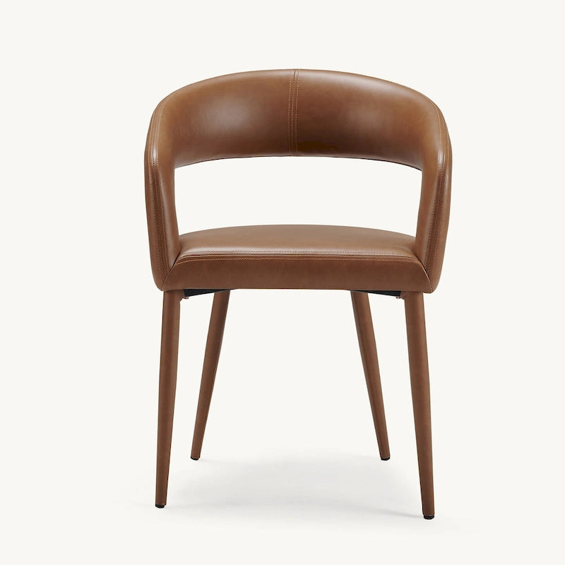 Modern Fort PU Leather Upholstered Dining Chair (Set of 6)