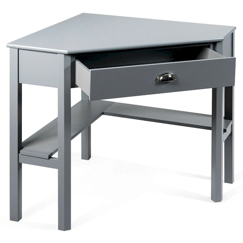 Corner Computer Desk Laptop Writing Table Workstation W/ Drawer