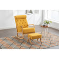 Rocking Armchair With Ottoman for Living Room