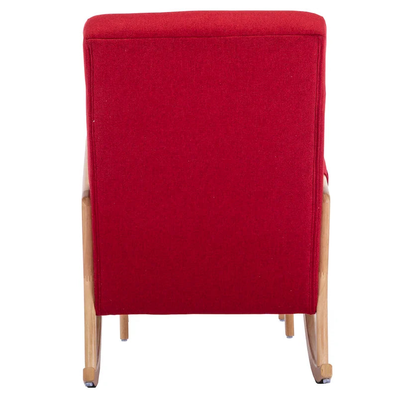 Rocking Armchair With Ottoman for Living Room