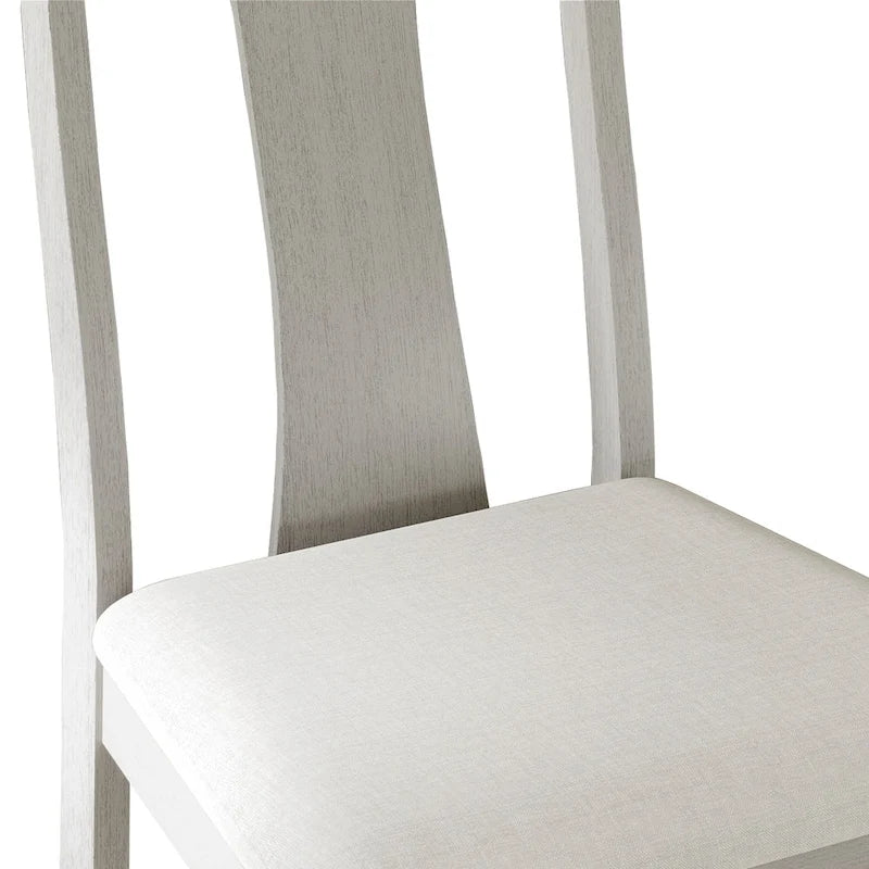 Vintage Style Wooden Dining Chairs (Set of 2) - N/A