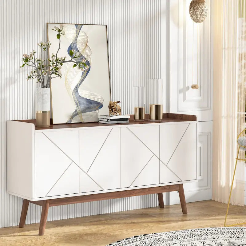 Kitchen Sideboard Buffet Table Buffet Cabinet with Storage