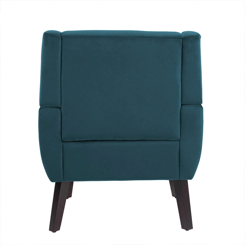 Velvet Upholstered Armchair Tufted Accent Chairs Set of 2