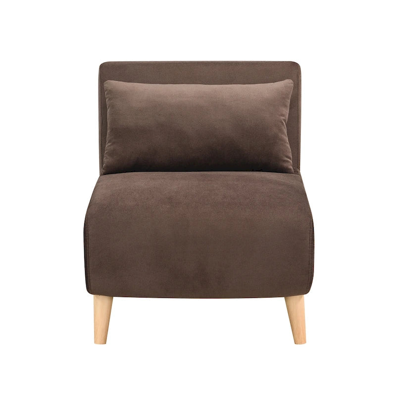 Convertible Upholstered Sofa Bed Sleeper Chair