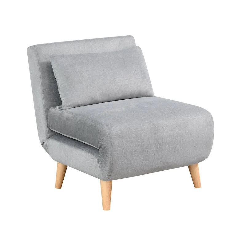 Convertible Upholstered Sofa Bed Sleeper Chair
