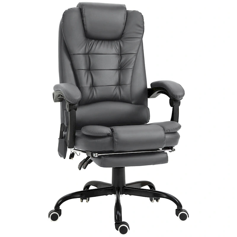 7-Point Massage Office Chair High Back Executive Recliner