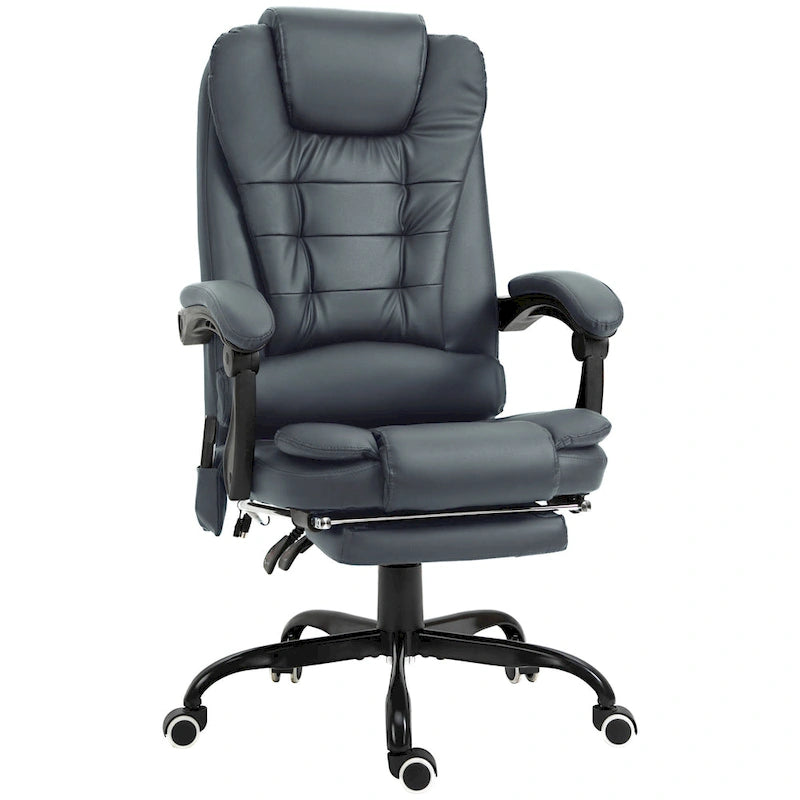 7-Point Massage Office Chair High Back Executive Recliner