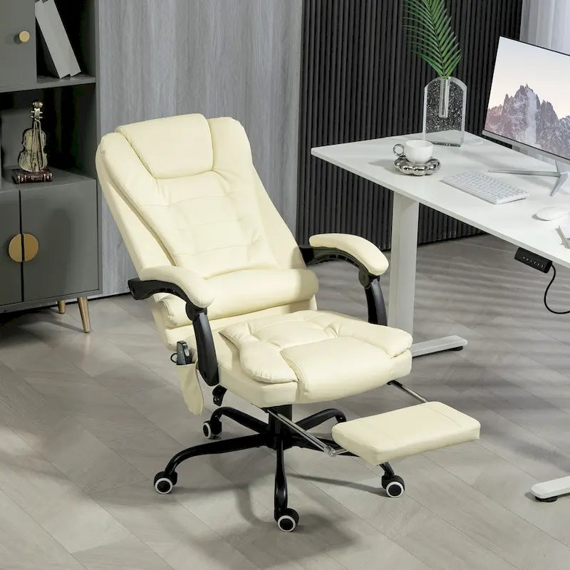 7-Point Massage Office Chair High Back Executive Recliner