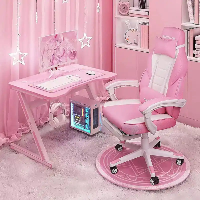 Racing Style Gaming Chair,300 lbs Big and Tall gamer chair High Back Computer Chair