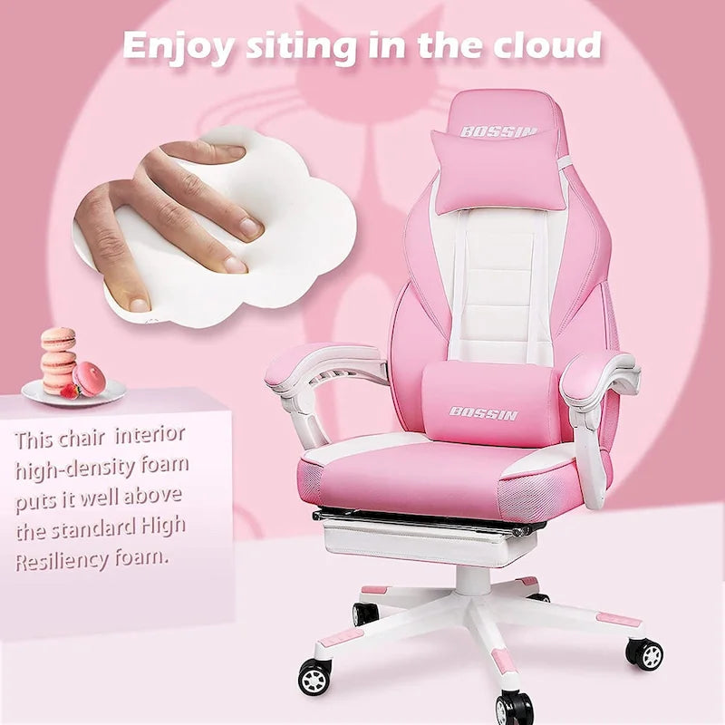 Racing Style Gaming Chair,300 lbs Big and Tall gamer chair High Back Computer Chair