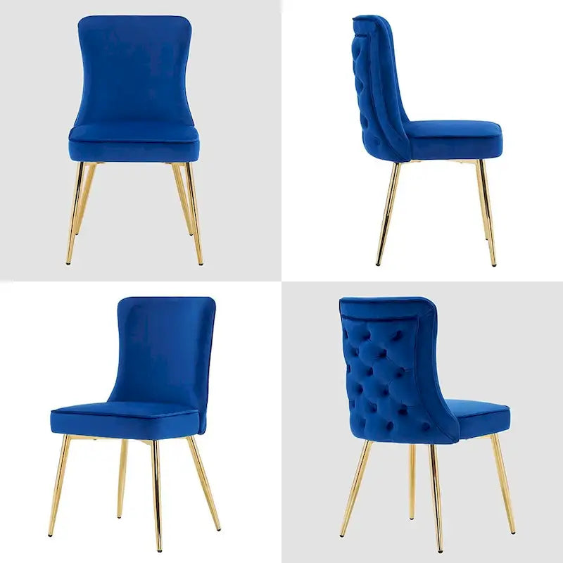 Tufted Button Back Room Chair Set of 2