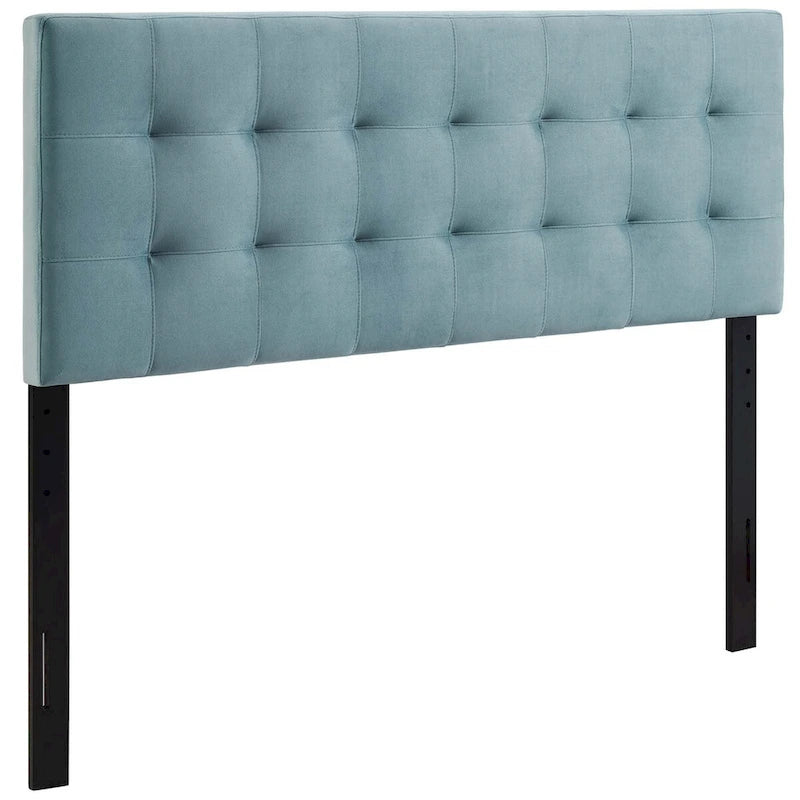 Full-size Tufted Velvet Headboard