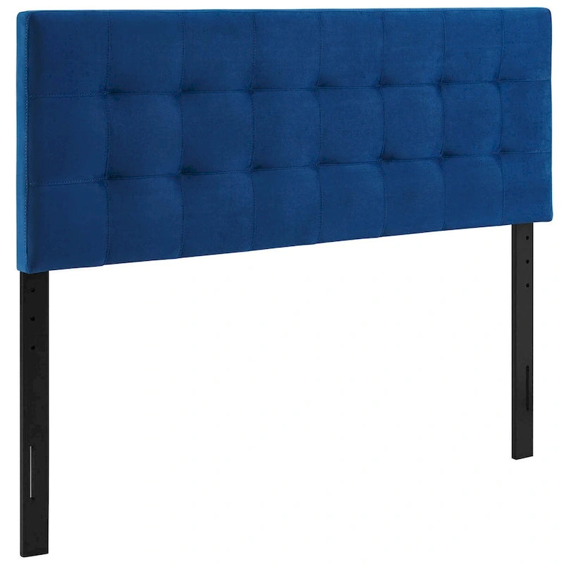 Full-size Tufted Velvet Headboard