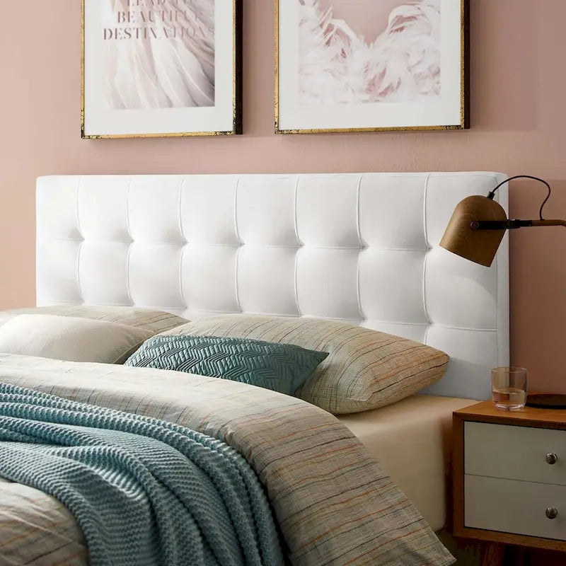Full-size Tufted Velvet Headboard