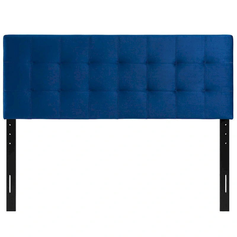 Full-size Tufted Velvet Headboard