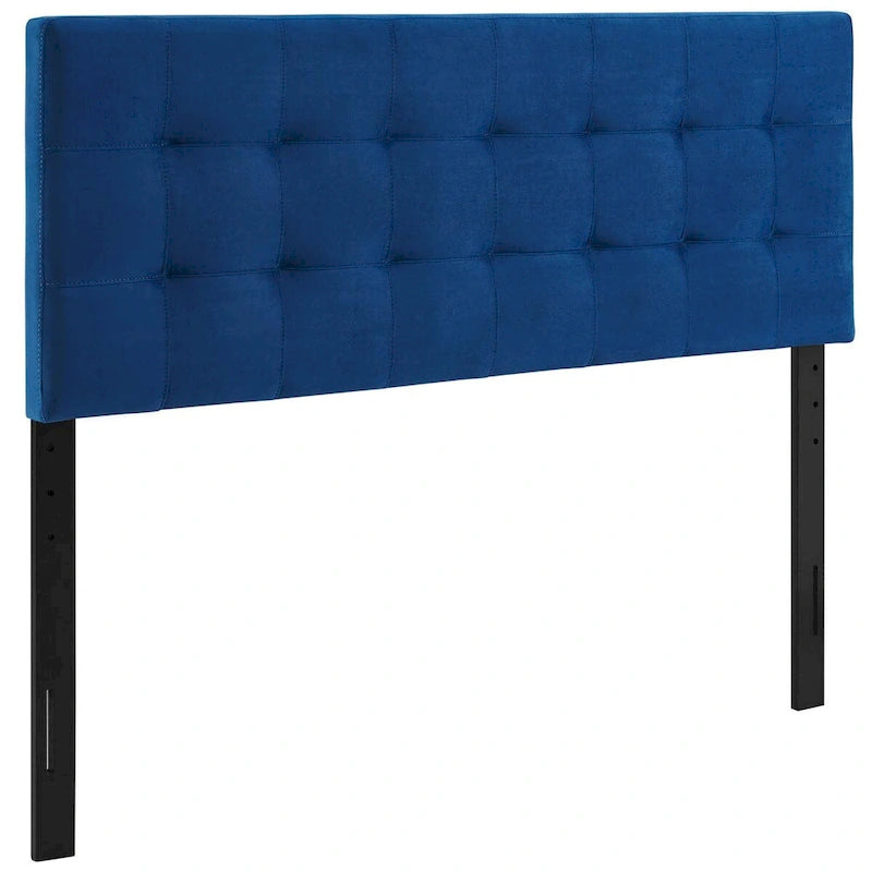 Full-size Tufted Velvet Headboard