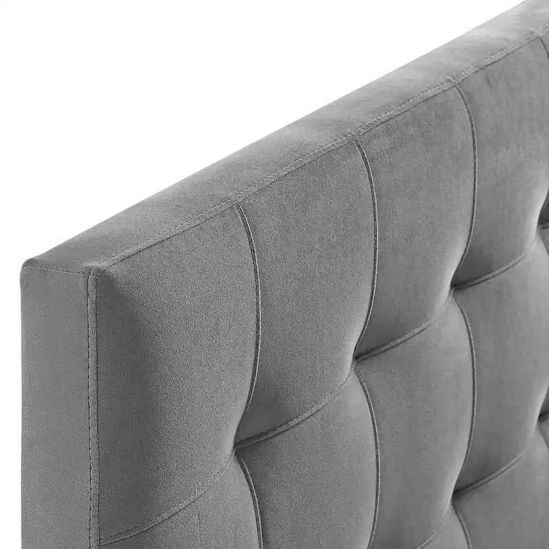 Full-size Tufted Velvet Headboard