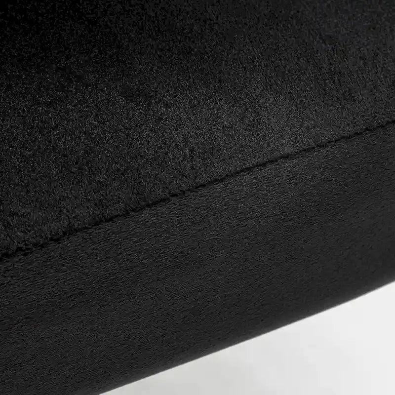 Modern Velvet Accent Chair with Channel-Tufted Design Comfortable and Trendy Armless Seat