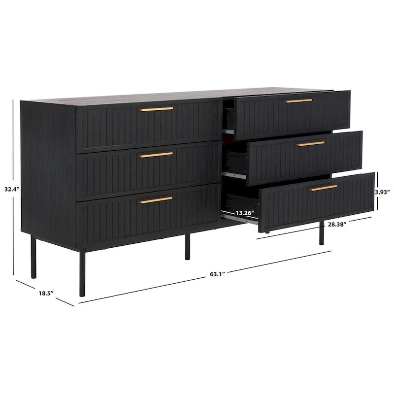 6 Drawer Dresser
